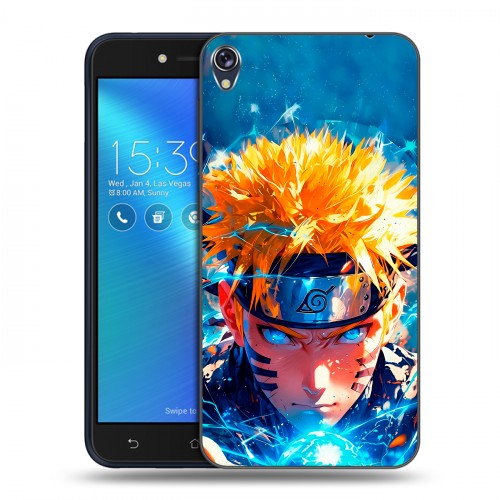Дизайнерский силиконовый чехол для Asus ZenFone Live Аниме Наруто Naruto