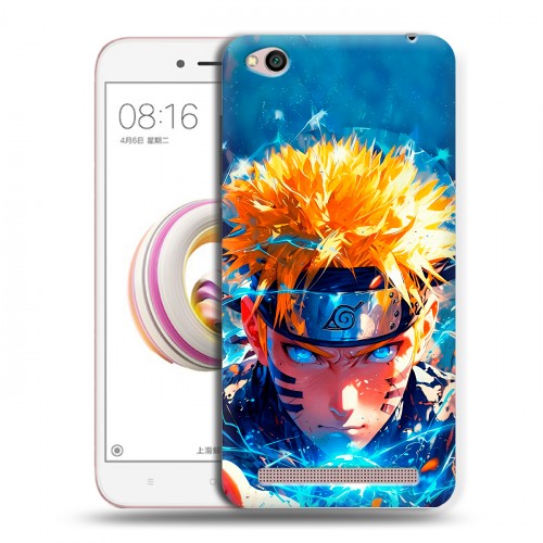 Дизайнерский пластиковый чехол для Xiaomi RedMi 5A Аниме Наруто Naruto
