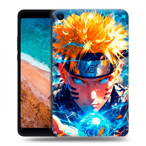 Дизайнерский силиконовый чехол для Xiaomi Mi Pad 4 Аниме Наруто Naruto