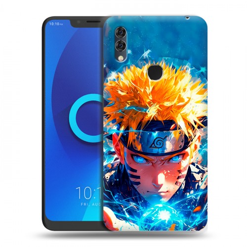 Дизайнерский силиконовый чехол для Alcatel 5V Аниме Наруто Naruto