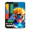 Дизайнерский пластиковый чехол для Google Pixel 4 Аниме Наруто Naruto