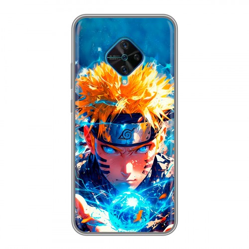 Дизайнерский силиконовый чехол для Vivo V17 Аниме Наруто Naruto
