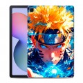 Дизайнерский силиконовый чехол для Samsung Galaxy Tab S6 Lite Аниме Наруто Naruto