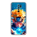 Дизайнерский силиконовый чехол для Xiaomi RedMi 9 Аниме Наруто Naruto