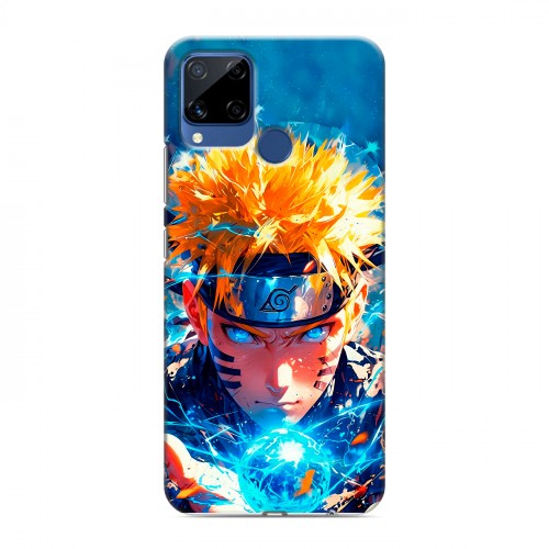 Дизайнерский пластиковый чехол для Realme C15 Аниме Наруто Naruto