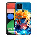 Дизайнерский пластиковый чехол для Google Pixel 5 Аниме Наруто Naruto