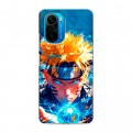 Дизайнерский силиконовый чехол для Xiaomi Poco F3 Аниме Наруто Naruto