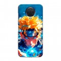 Дизайнерский силиконовый с усиленными углами чехол для Nokia G20 Аниме Наруто Naruto