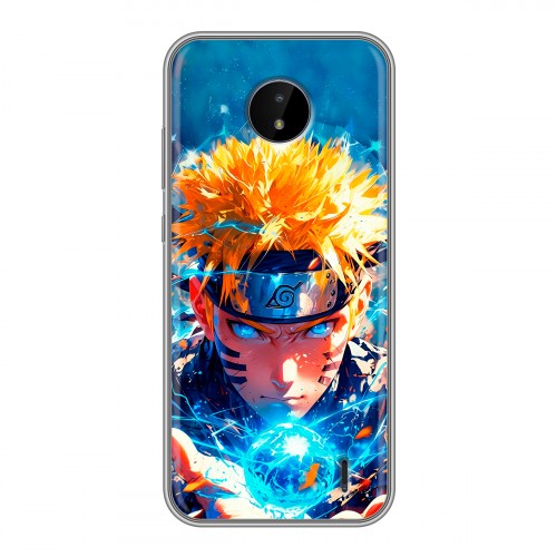 Дизайнерский силиконовый чехол для Nokia C20 Аниме Наруто Naruto