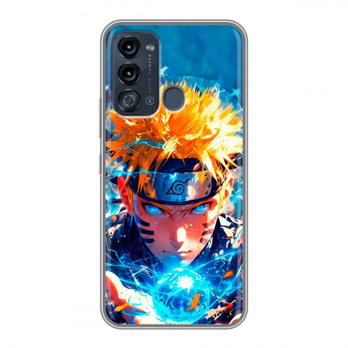 Дизайнерский силиконовый с усиленными углами чехол для Itel Vision 3 Аниме Наруто Naruto