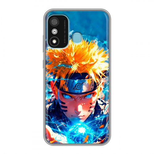 Дизайнерский силиконовый чехол для Itel A27 Аниме Наруто Naruto