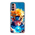 Дизайнерский силиконовый чехол для Samsung Galaxy A04s Аниме Наруто Naruto
