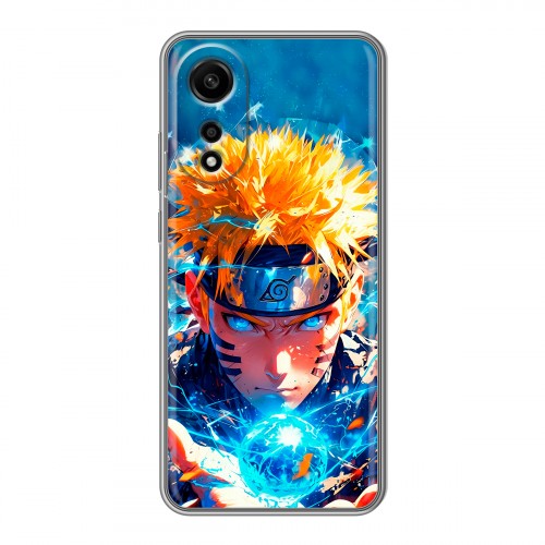 Дизайнерский силиконовый чехол для OPPO A78 4G Аниме Наруто Naruto