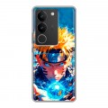 Дизайнерский силиконовый с усиленными углами чехол для Vivo V29 Аниме Наруто Naruto