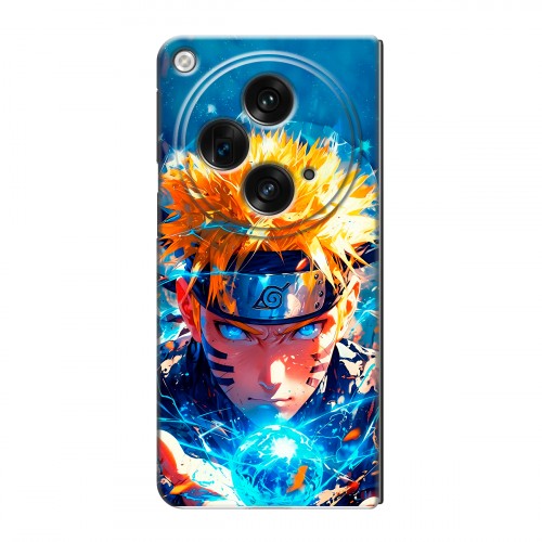 Дизайнерский пластиковый чехол для OPPO Find N3 Аниме Наруто Naruto