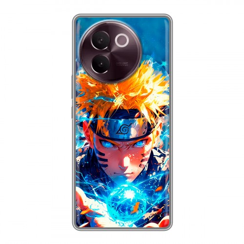 Дизайнерский силиконовый чехол для Vivo V30e Аниме Наруто Naruto