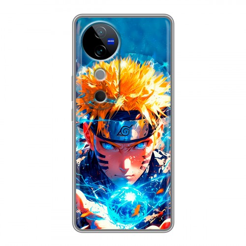 Дизайнерский силиконовый чехол для Vivo V40 5G Аниме Наруто Naruto