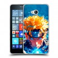 Дизайнерский пластиковый чехол для Microsoft Lumia 640 Аниме Наруто Naruto