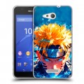 Дизайнерский пластиковый чехол для Sony Xperia E4g Аниме Наруто Naruto