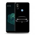 Дизайнерский силиконовый чехол для Xiaomi Mi A2 Mercedes Мерседес