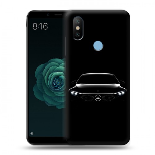 Дизайнерский силиконовый чехол для Xiaomi Mi A2 Mercedes Мерседес