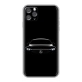 Дизайнерский силиконовый чехол для Iphone 11 Pro Mercedes Мерседес