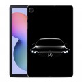 Дизайнерский силиконовый чехол для Samsung Galaxy Tab S6 Lite Mercedes Мерседес