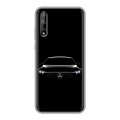 Дизайнерский силиконовый чехол для Huawei Y8p Mercedes Мерседес
