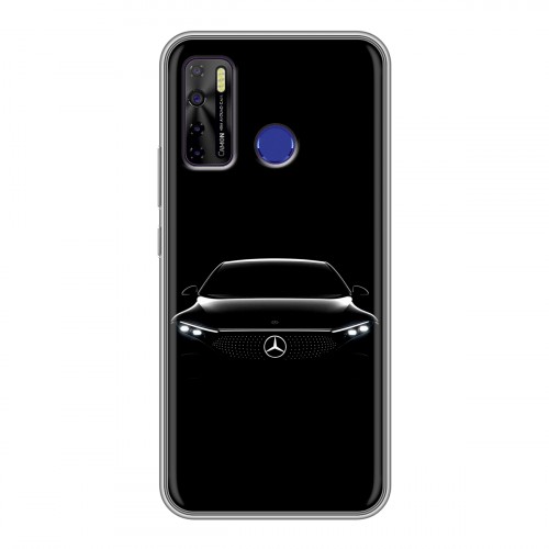 Дизайнерский силиконовый чехол для Tecno Camon 15 Mercedes Мерседес