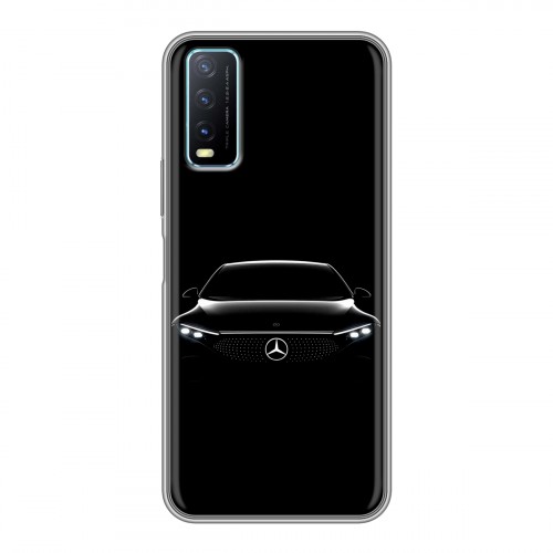 Дизайнерский силиконовый чехол для Vivo Y20 Mercedes Мерседес