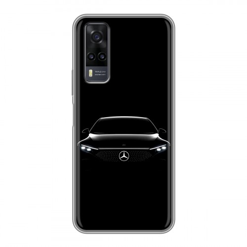Дизайнерский силиконовый чехол для Vivo Y31 Mercedes Мерседес