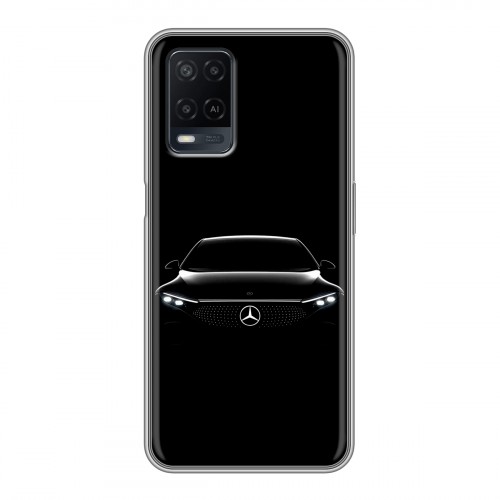 Дизайнерский силиконовый чехол для OPPO A54 Mercedes Мерседес
