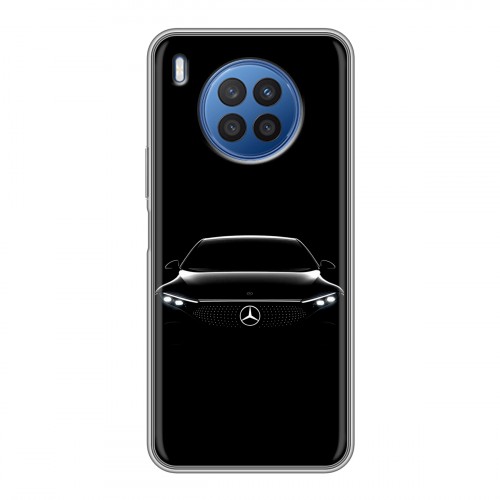 Дизайнерский силиконовый чехол для Huawei Nova 8i Mercedes Мерседес