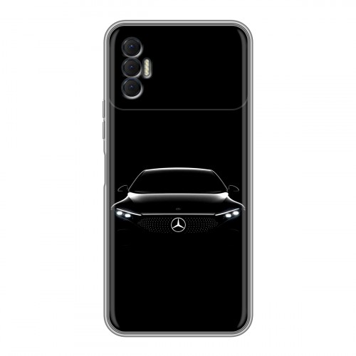Дизайнерский силиконовый чехол для Tecno Spark 8P Mercedes Мерседес