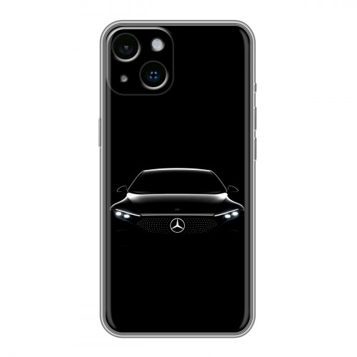 Дизайнерский силиконовый чехол для Iphone 14 Mercedes Мерседес