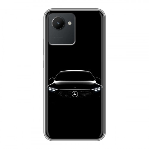 Дизайнерский силиконовый чехол для Realme C30 Mercedes Мерседес