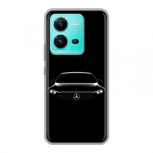 Дизайнерский силиконовый чехол для Vivo V25 Mercedes Мерседес