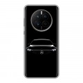 Дизайнерский силиконовый с усиленными углами чехол для Huawei Mate 50 Mercedes Мерседес