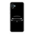 Дизайнерский силиконовый чехол для Samsung Galaxy A04 Mercedes Мерседес