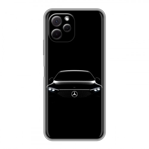 Дизайнерский силиконовый с усиленными углами чехол для Huawei Nova Y61 Mercedes Мерседес