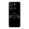 Дизайнерский силиконовый чехол для Infinix Smart 7 Mercedes Мерседес