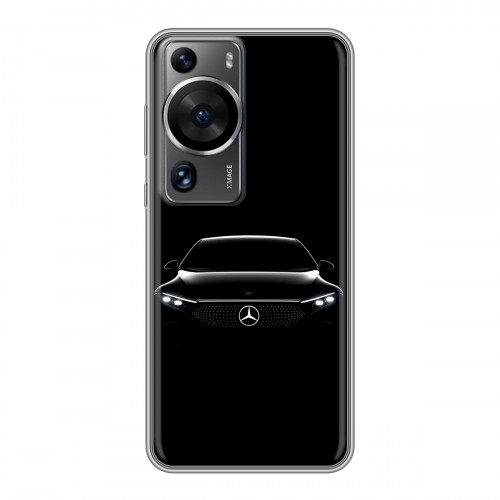 Дизайнерский силиконовый чехол для Huawei P60 Mercedes Мерседес