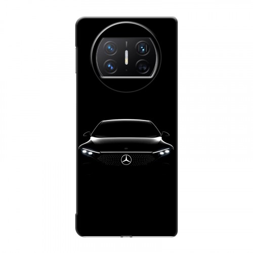 Дизайнерский пластиковый чехол для Huawei Mate X3 Mercedes Мерседес