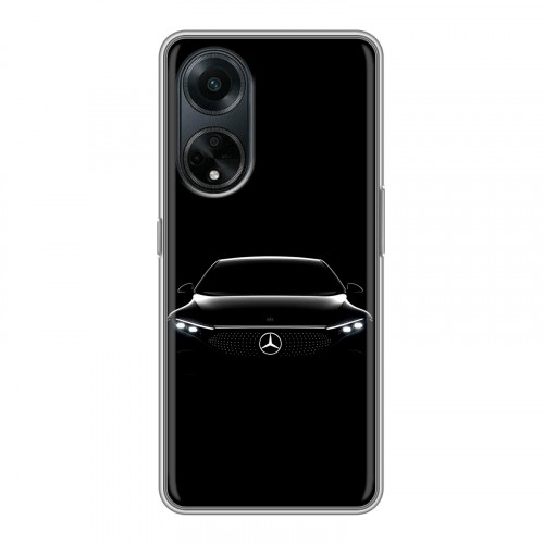 Дизайнерский силиконовый чехол для OPPO A98 Mercedes Мерседес