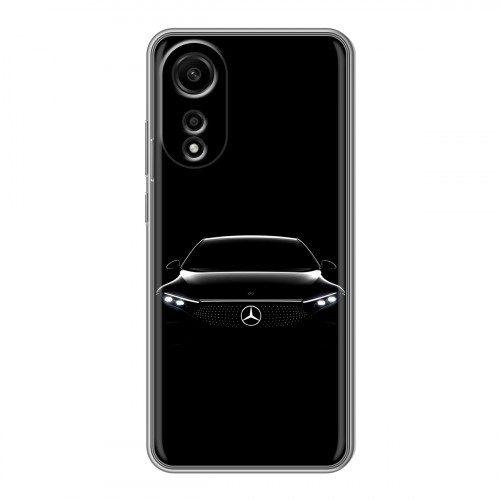 Дизайнерский силиконовый чехол для OPPO A78 4G Mercedes Мерседес