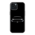 Дизайнерский силиконовый чехол для Iphone 15 Mercedes Мерседес