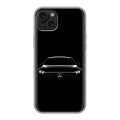 Дизайнерский силиконовый чехол для Iphone 15 Plus Mercedes Мерседес