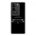 Дизайнерский силиконовый с усиленными углами чехол для Vivo V29 Mercedes Мерседес