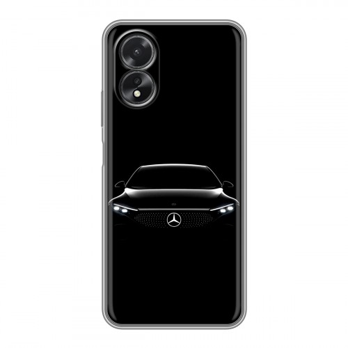 Дизайнерский силиконовый чехол для OPPO A38 4G Mercedes Мерседес