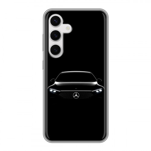 Дизайнерский силиконовый чехол для Samsung Galaxy S24 Mercedes Мерседес